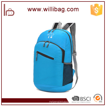 Wholesale Day Backpack Use Cheap Foldable Nylon Backpack Teenage Bag